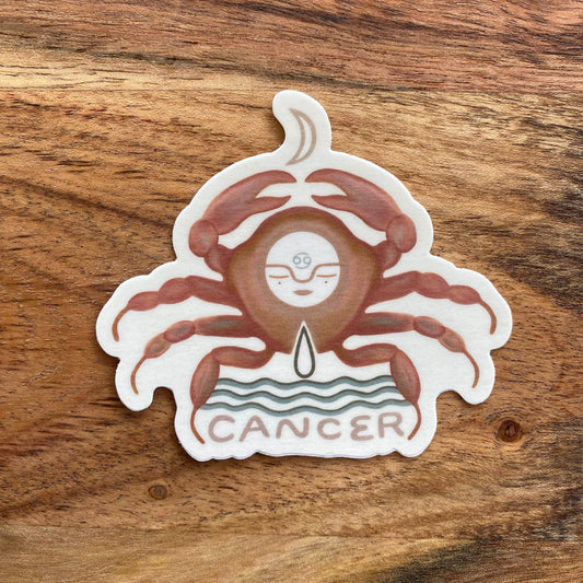 Cancer - Zodiac Series - Weatherproof Sticker
