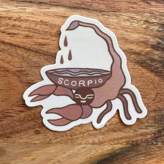 Scorpio - Zodiac Series - Weatherproof Sticker